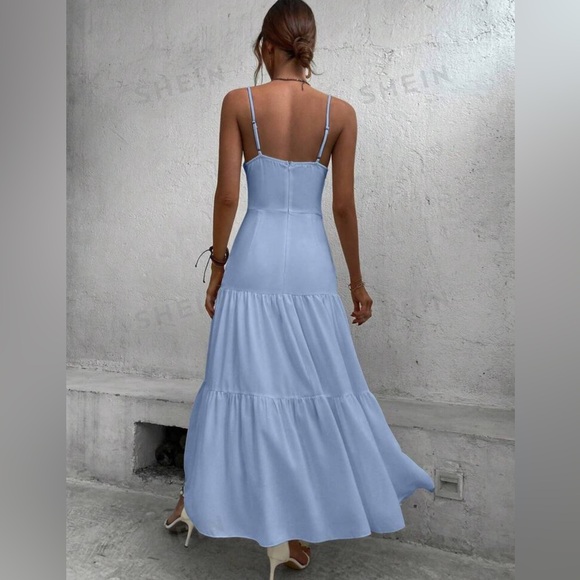 Light blue maxi sundress - Picture 2 of 6